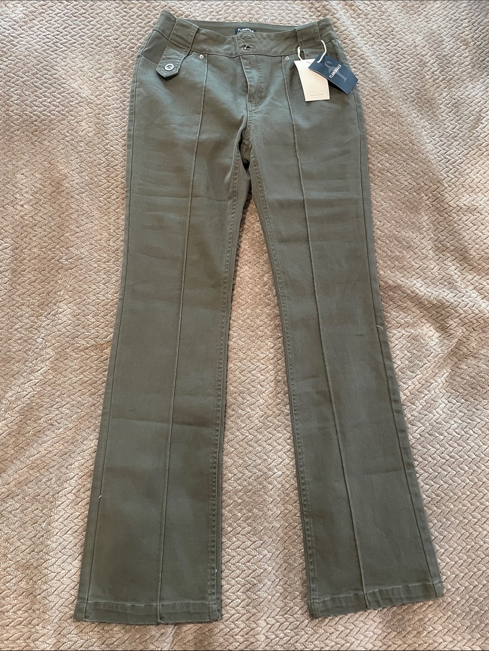Flamingals Front-Seam Jeans
